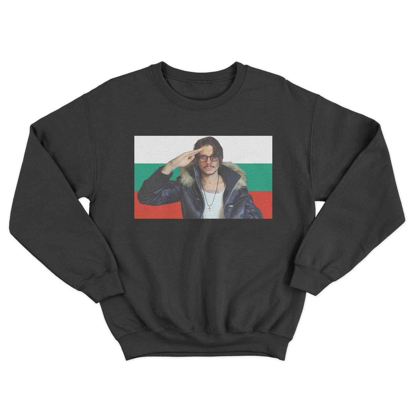UNISEX CREWNECK - BULGARIA - CHERNA