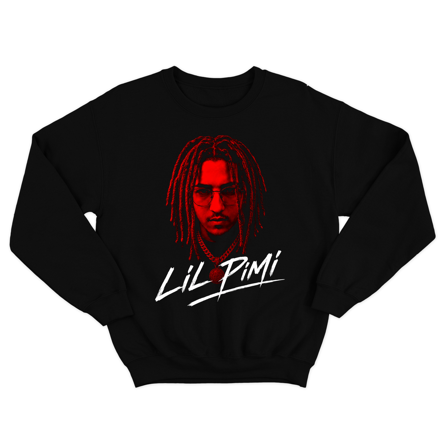 UNISEX CREWNECK - PIMI THE VOICE - CHERNA