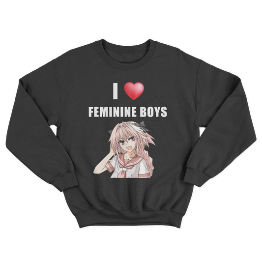 UNISEX CREWNECK - FEMBOYS - CHERNA