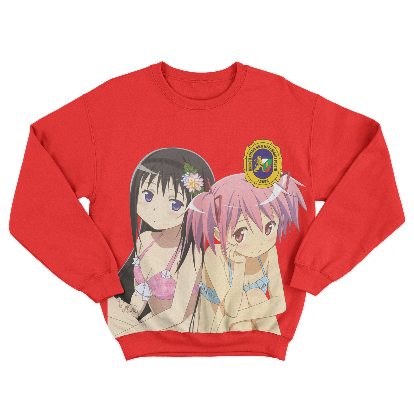 UNISEX CREWNECK - GDBOP - CHERVENA